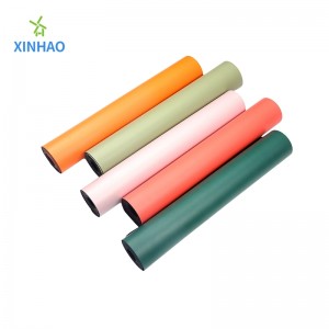 PU Rubber Yoga Mat Wholesale, Support Logo e pattern personalizzati, spessore 4mm/5mm in gommanaturale di protezione ambientale MAPT Fitness può essere inodorenon slip.